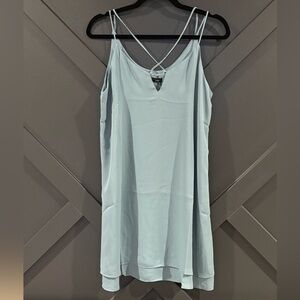 NWT Revolve Krisa Elegant Light Blue Dress